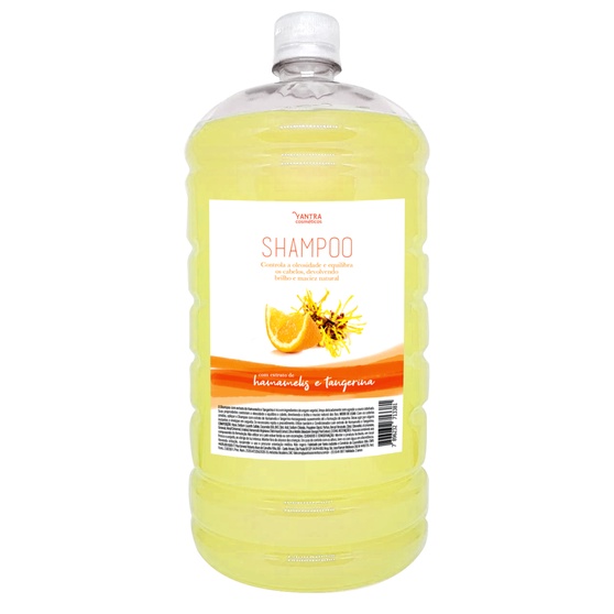 Shampoo Hamamelis e Tangerina 2 Litros yantra