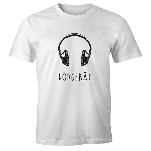 Camiseta Masculina Aparelho Auditivo Fones De Ouvido Divertida Moonworks