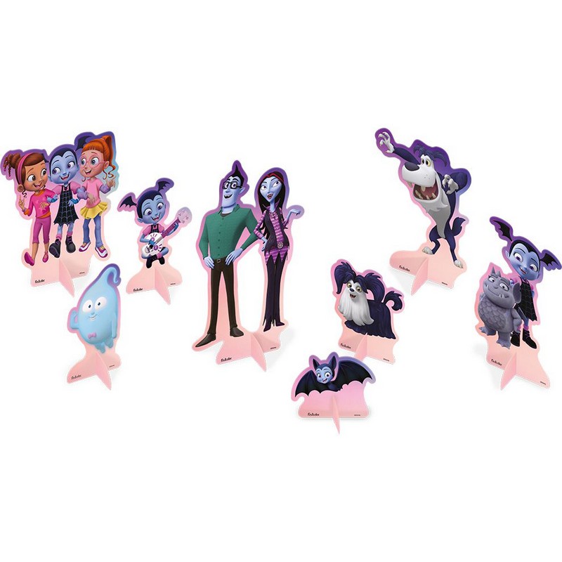 Decoração de Mesa Festa Vampirina - 8 unidades - Rizzo - Home & Living