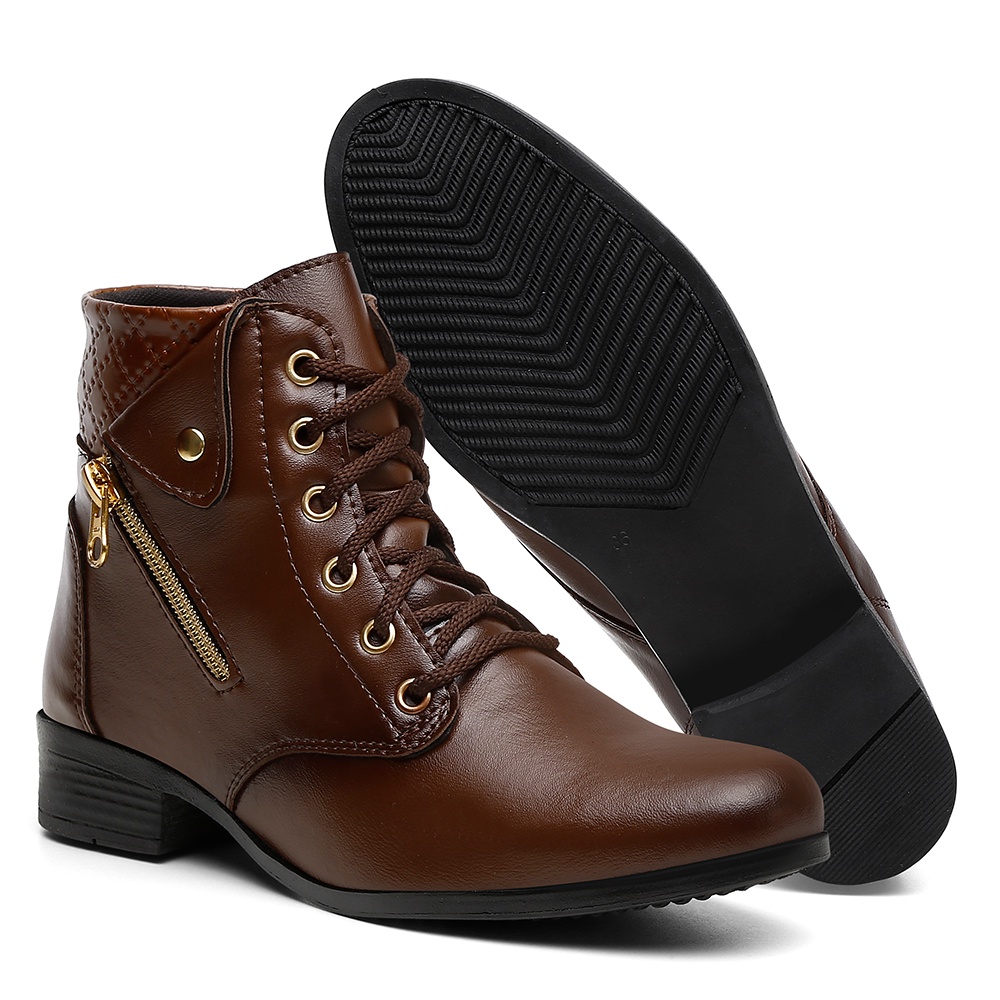 Bota Feminina Frio Inverno Confortável Original Oferta
