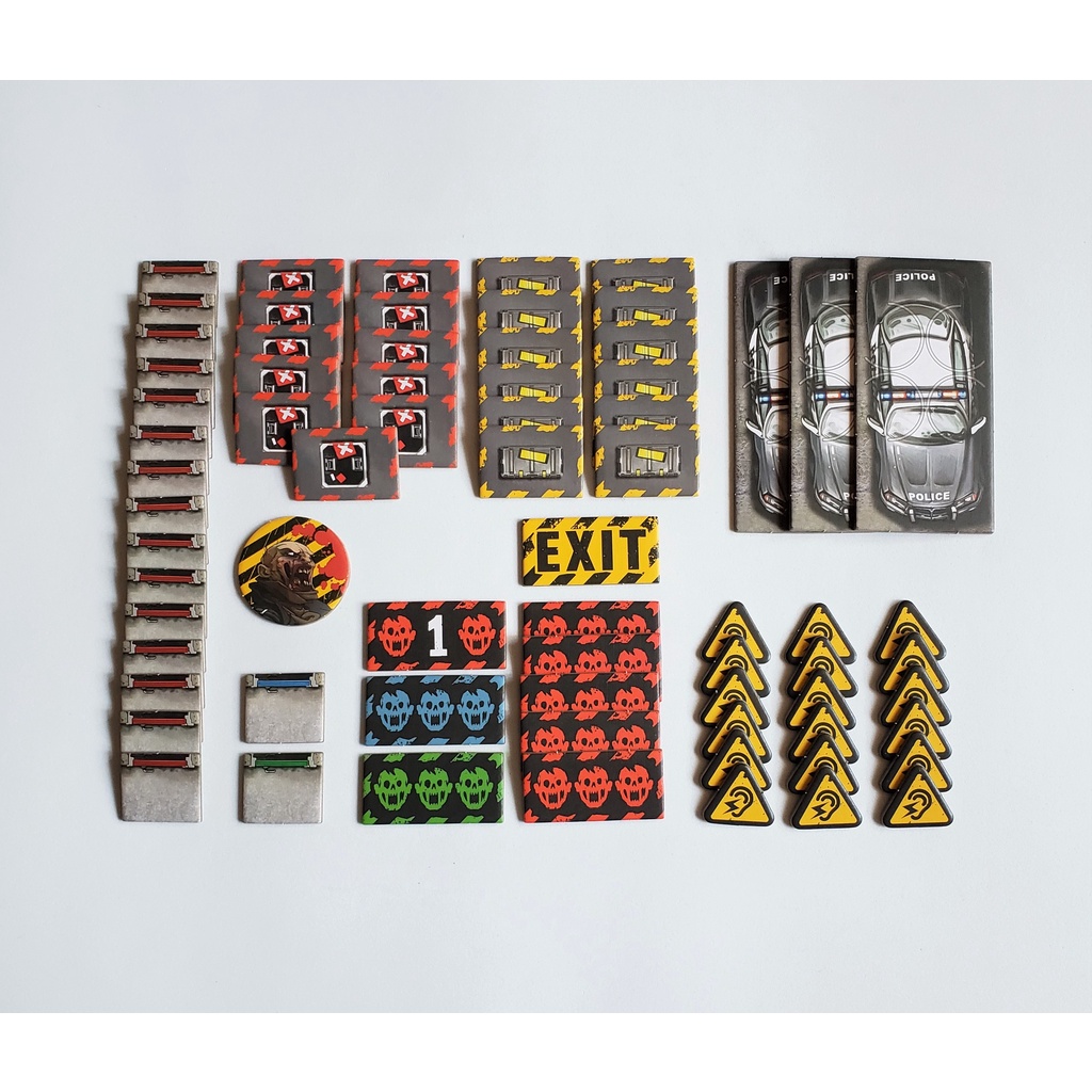 Zombicide (2nd Edition) / RPG: 71 Fichas (Tokens)