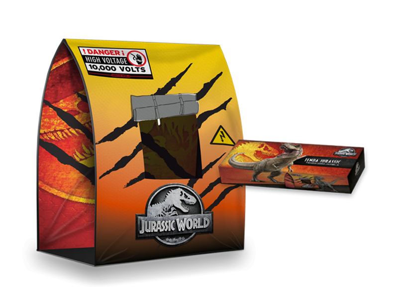 Tenda Core Jurassic WorldT - Universal Core (Amarela)