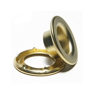 Ilhós 3 com Arruela Garra Dourado - 10 Unidades em Oferta na Shopee