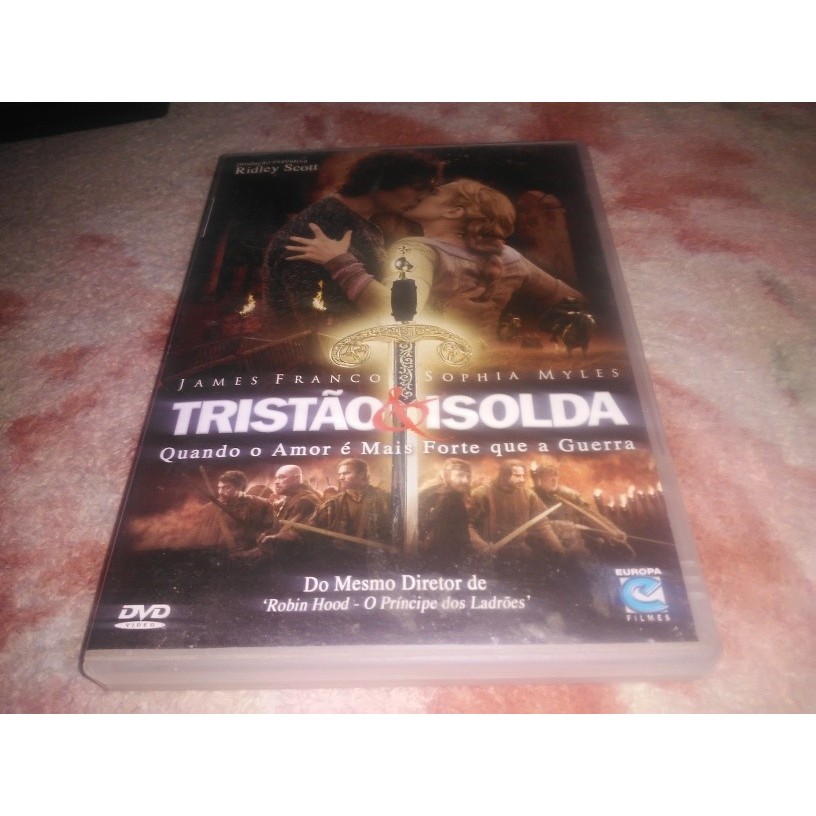 Dvd Tristão E Isolda Usado Original Dublado Leia Descrição