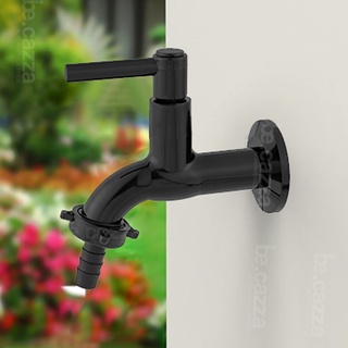 Torneira de Tanque e Jardim Preto Fosco Matte ABS 1/4 de Volta Exclusiva - Preço Promocional