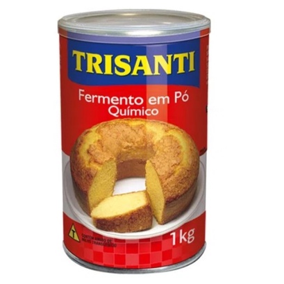 Fermento Químico Em Pó Trisanti 1kg SANTI