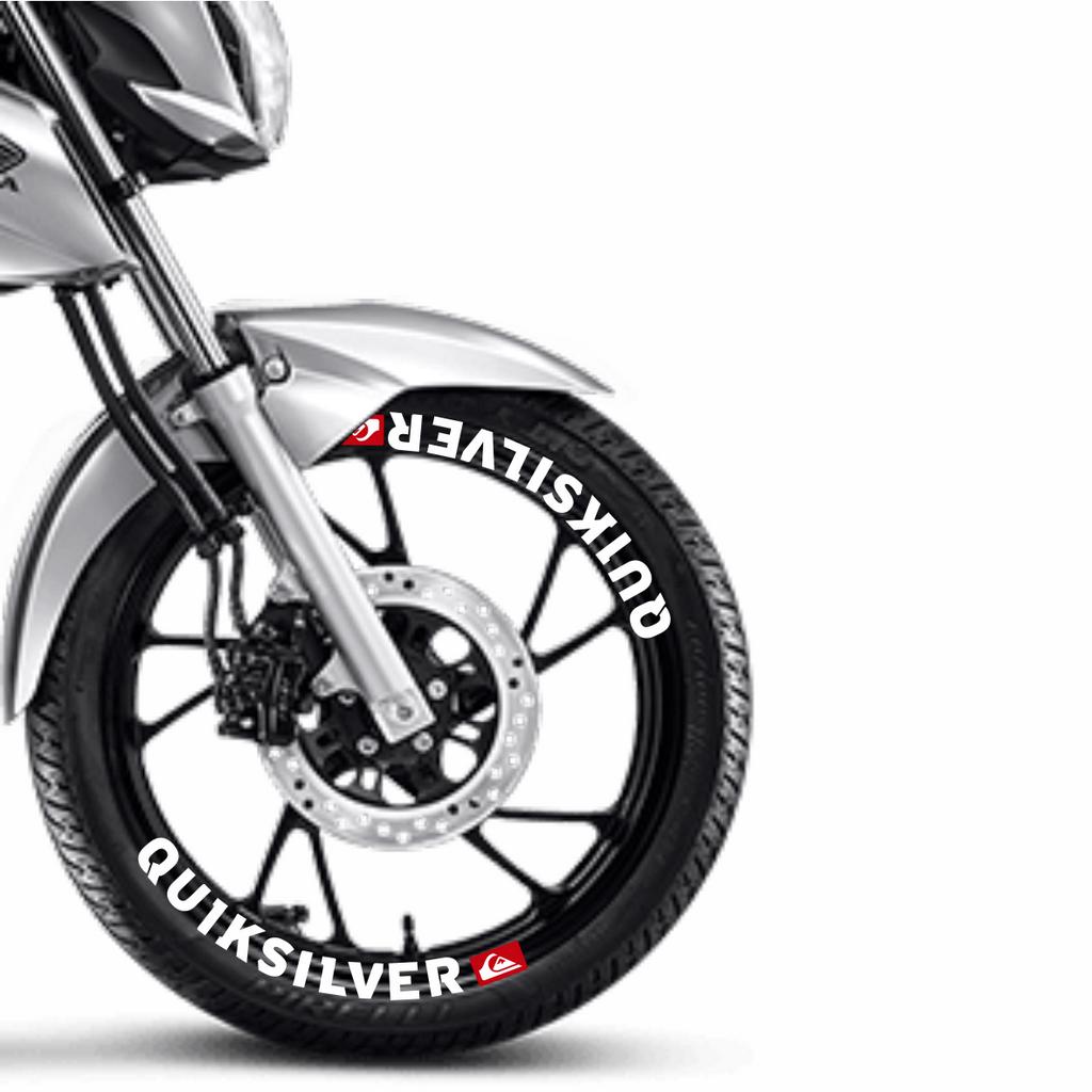 8 Quiksilver Para Rodas Moto Bike Estilo 244 Grau