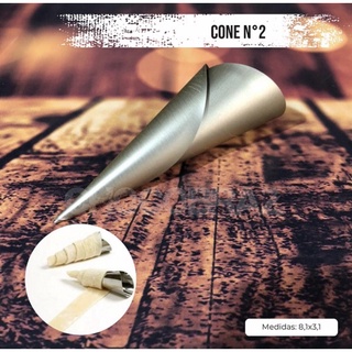 12 forma canudo cone Flandres tamanho 02 em Oferta na Shopee