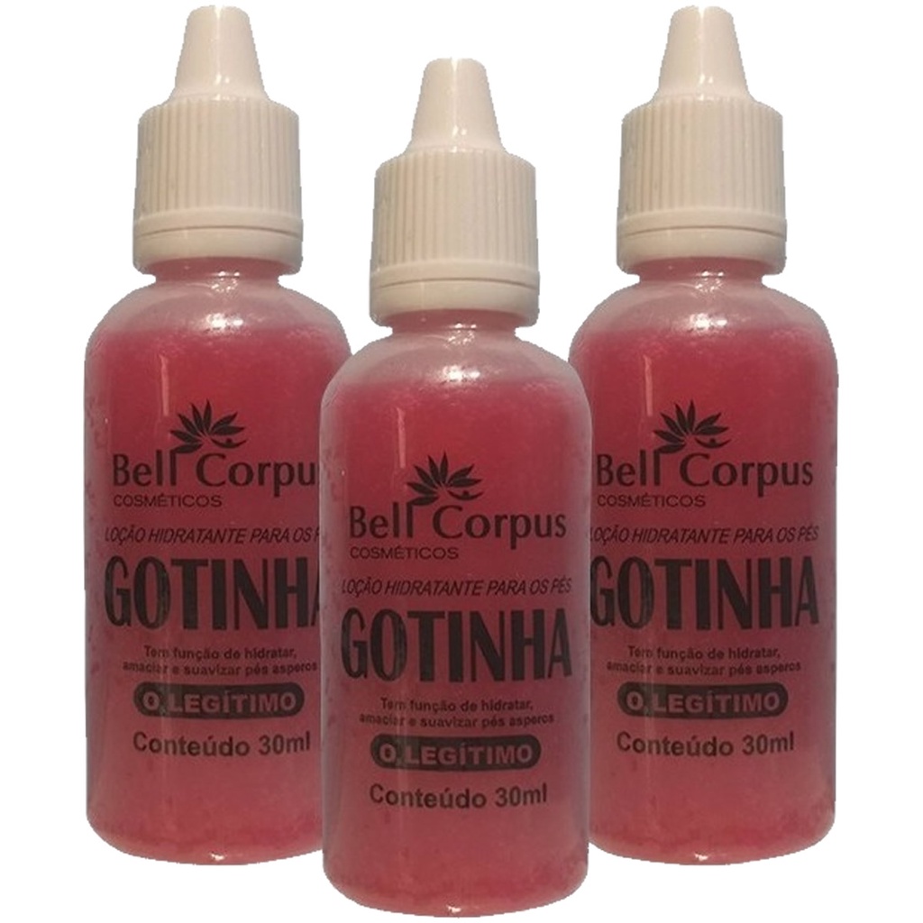 Kit 12 Gota Milagrosa para os Pés Bell Corpus - Legítima