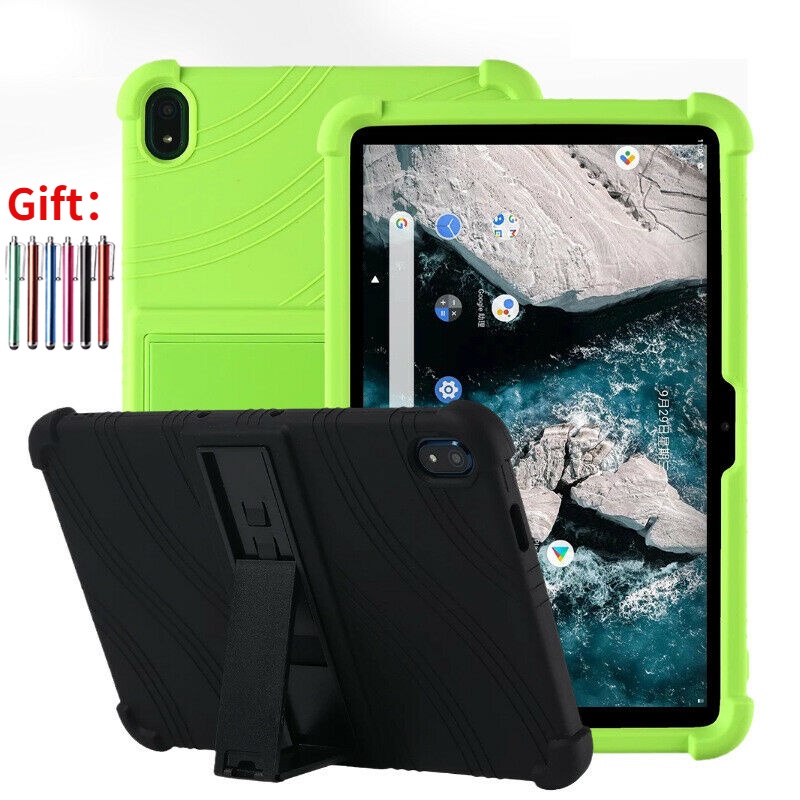 Capa Protetora De Silicone Macio Anti-Impacto Para Nokia T20 10.4'2021 Tablet