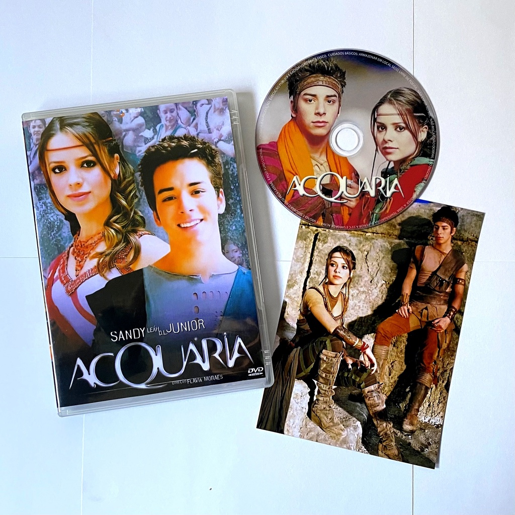 Dvd Sandy E Junior Acqu Ria Fanmade Shopee Brasil