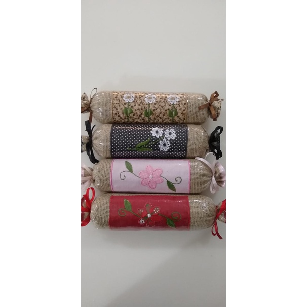 Peso para Porta Bordado Plastificado Modelo Bala 2 Unidades