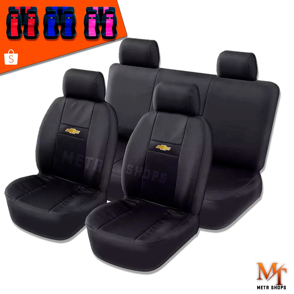 Jogo Capa Para Bancos Automotivo Carros Corsa Celta Prisma Onix Agile - Nas Cores Vermelha,Azul,Preta,Rosa