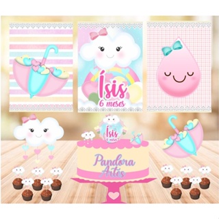 Kit Chuva De amor /Chuva De Benção Para Menina em Oferta na Shopee