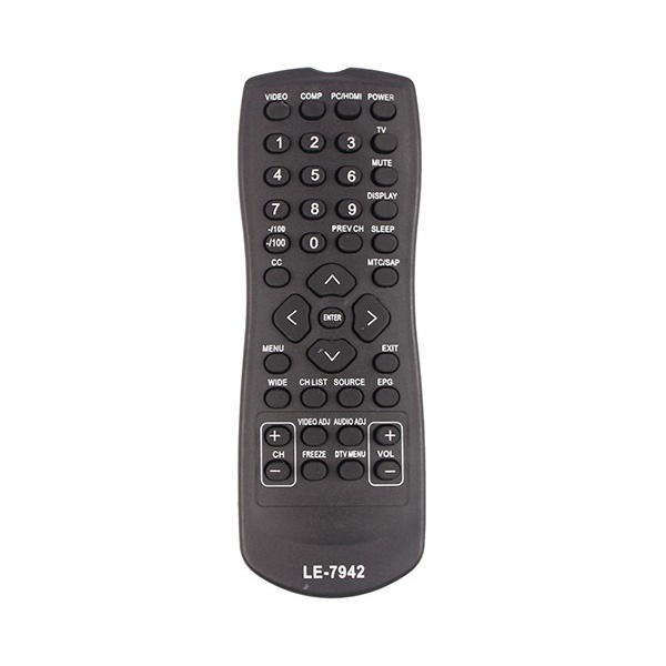 Controle Remoto Compatível TV LCD AOC L19w831  L22w831 L26w831 D32W831