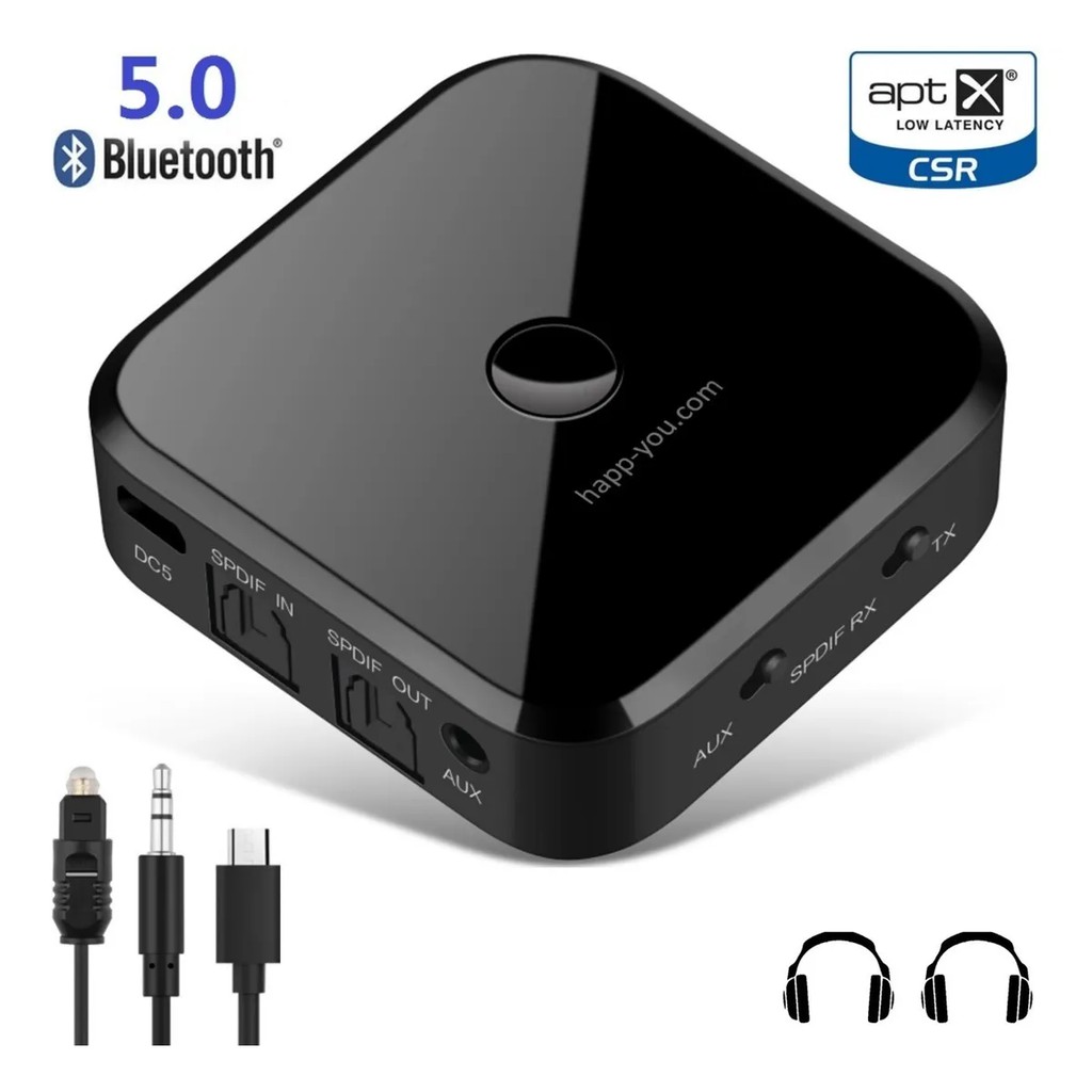 Transmissor Bluetooth Tv - Otico Toslink P2 Digital 2 In 1