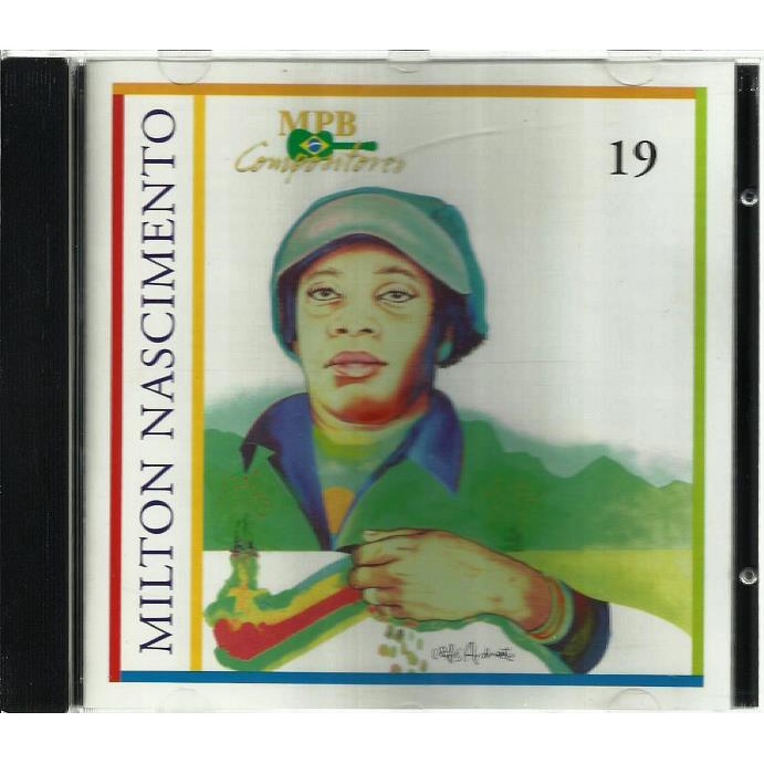 1282 Mcd- Cd Original 1997- MPB Compositores- Nº. 19- Milton Nascimento- Musica Popular Brasileira