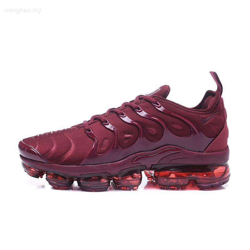 vapormax plus vermelho escuro