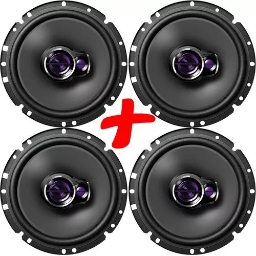 Kit 4 Auto Falantes Pioneer 6 Polegadas 50w Rms Cobalt Onix em Oferta na Shopee