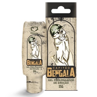 Capitão Bengala - Estimulante Masculino - Gel Prolongador De Ereção 15gr Sexy Fantasy sex shop