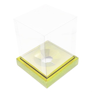 Caixa Ovo em Pé - Ovos de 250g a 350g - 15cm x 15cm x 18,5cm - Ouro - 5unidades - Assk - Páscoa Rizzo Embalagens em Oferta na Shopee