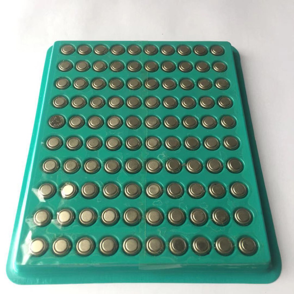 Bateria do relógio Ag1 Sr621 Lr620 Ag1 Lr621 Lr60 364 Existem 50 baterias de meia pensão e 100 baterias de uma placa