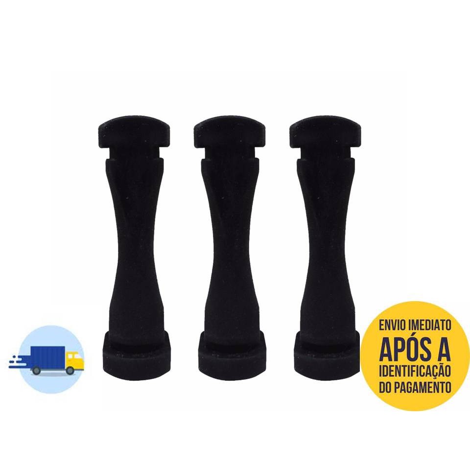 3 Coxim De Roupas Suggar Giromax Borracha Suporte Do Motor