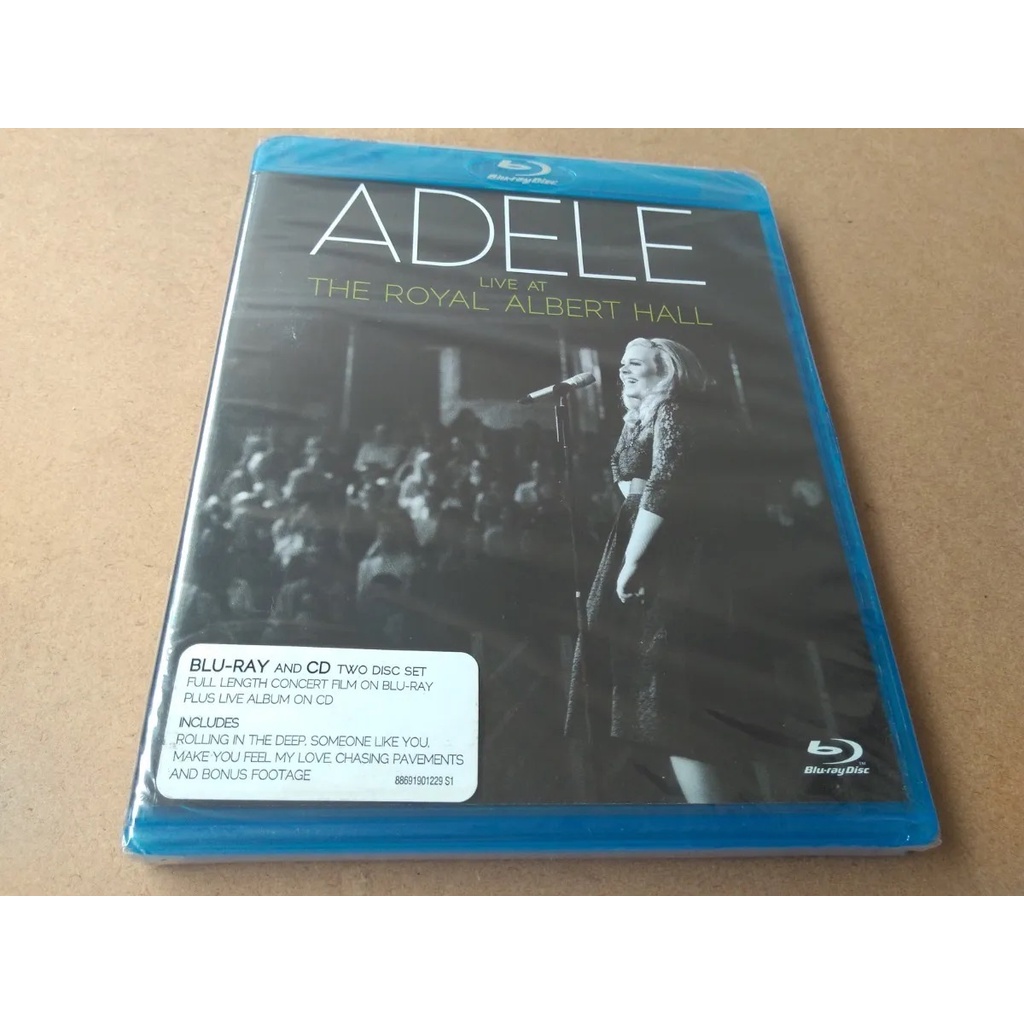 Blu-ray Adele - Live At The Royal Albert (BLU RAY+ CD LACRADO)