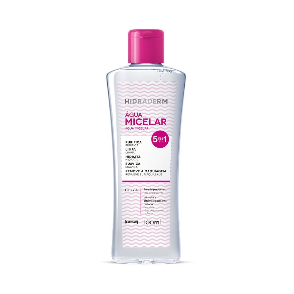 Agua Micelar Hidraderm 100 Ml Farmax