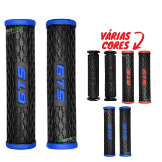 Manopla Punho De Bicicleta Mtb Borracha Cores GTS em Oferta na Shopee