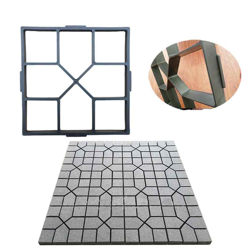 Forma p/ calçadas - Modelo B -  Easy Piso - 1 Peça - Molde p/ Piso