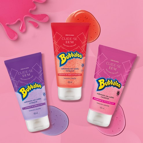 Sabonete Líquido Corporal Cuide-se Bem Bubbaloo 150 ml O Boticário (escolha a fragrância)