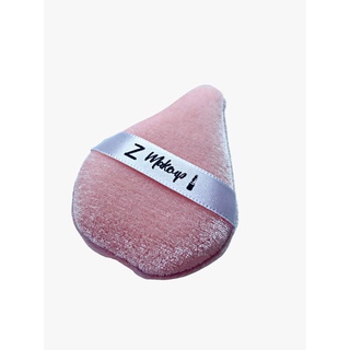 Esponja Maquiagem de Veludo Puff Rosa Pó Tamanho P - Z Makeup