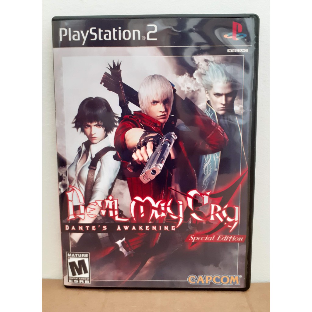 Devil May Cry and Devil May Cry 2 Playstation 2 PS2 Game