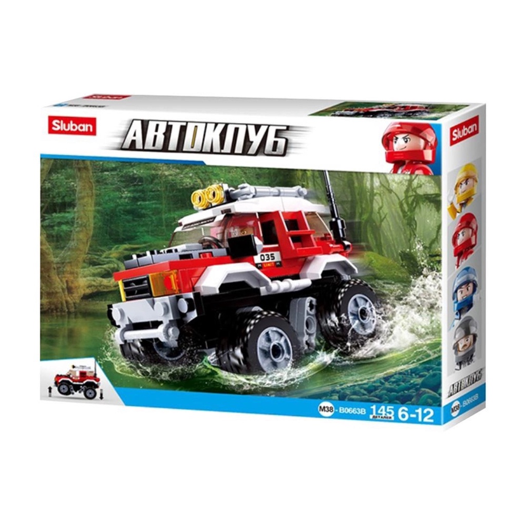 Brinquedo de Montar Carrinho Cubic Adventure Off-Road 145 Peças Multikids - BR1481 em Oferta na Shopee