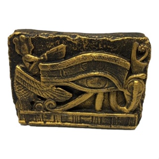 Olho De Horus  Em Resina 9x7cm Wicca (dourado) em Oferta na Shopee