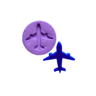Molde De Silicone Avião Viagem Para Decorar F727 em Oferta na Shopee
