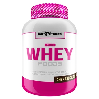 Pink Whey Protein Foods 2kg Chocolate - BRNFOODS