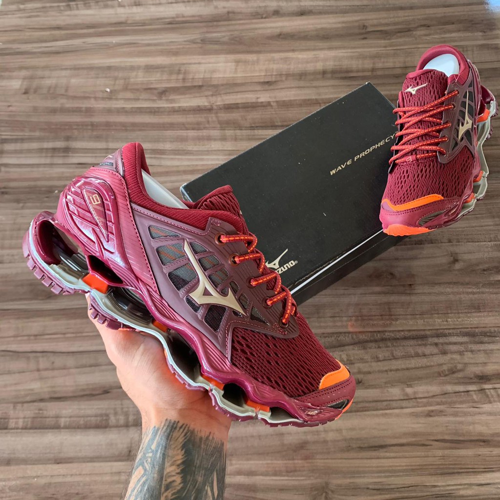 Tenis Masculino Mizuno Pro 9 Prophecy Primeira Linha Envio Já | Shopee ...