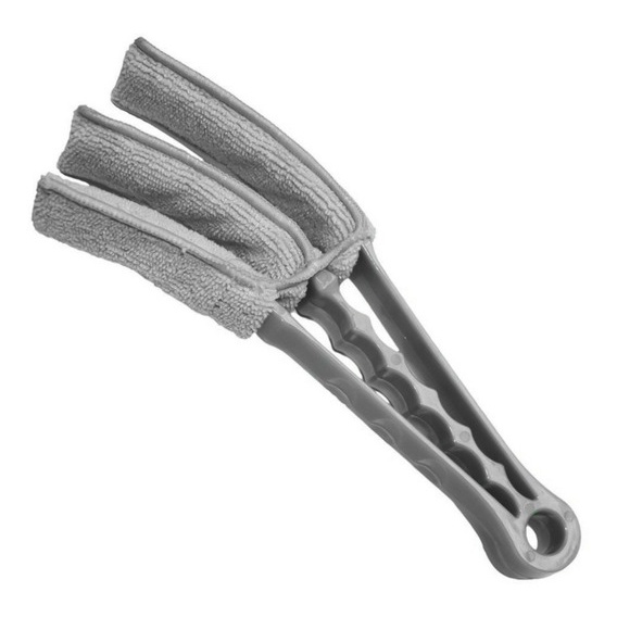 Escova Limpador Persiana Ventiladores Aparelhos de Ar Condicionado Microfibra Remover o Pó dos Cantos