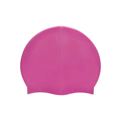 Touca de Natação Silicone Juvenil - Rosa