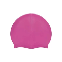 Touca de Natação Silicone Juvenil - Rosa