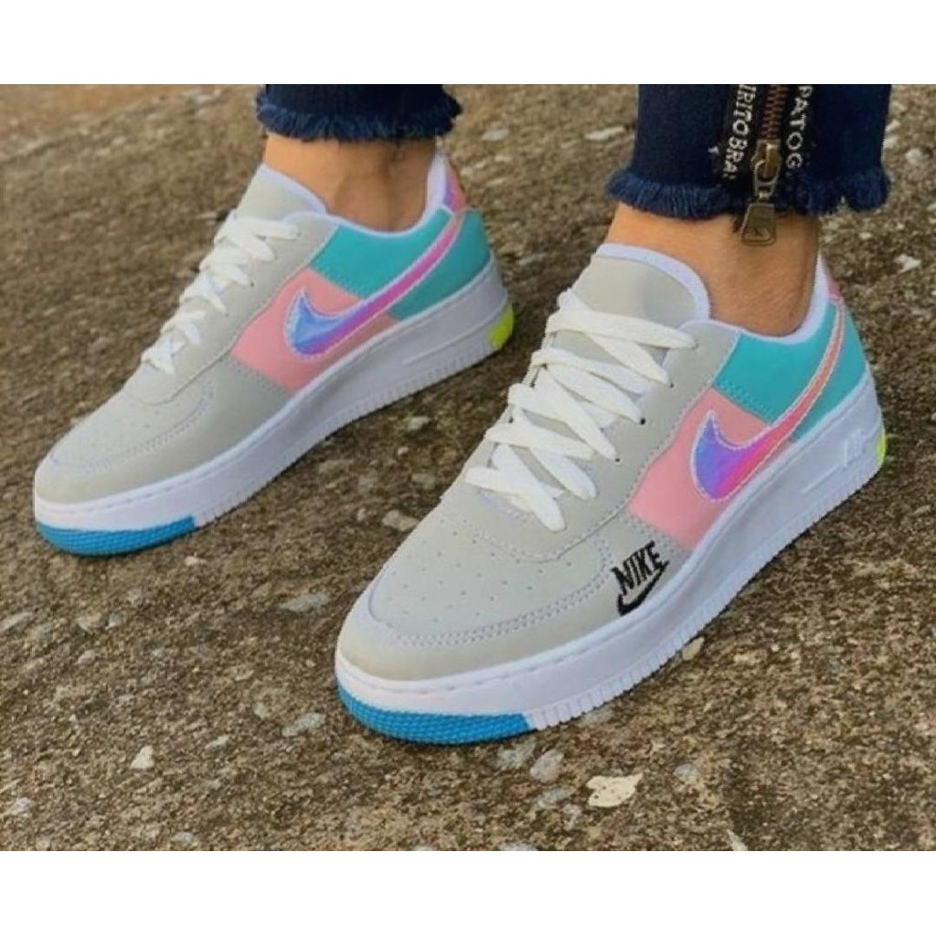 nike air force cinza