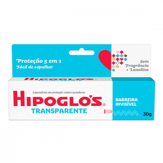 HIPOGLÓS CREME CONTRA ASSADURA TRANSPARENTE 30G
