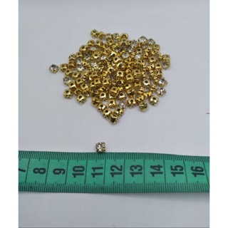 Strass para costura 5mm c/100UN em Oferta na Shopee