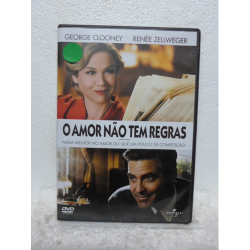 Dvd O Amor Não Tem Regras - Original - George Clooney