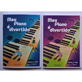 Método Meu Piano Divertido Kit Vol 1 e 2 STILLUSSOM