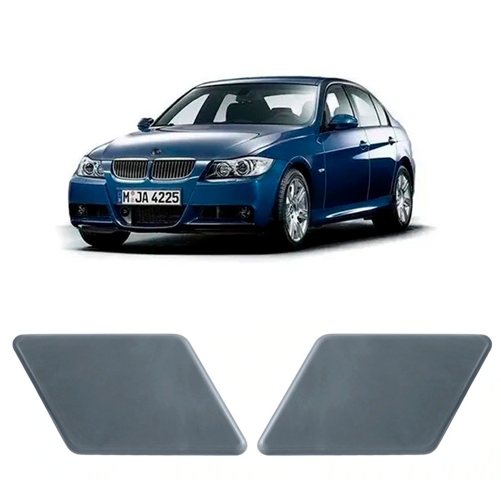 Par Tampa Esguicho Lavador Farol Bmw E90 E91 320i 323i 330i