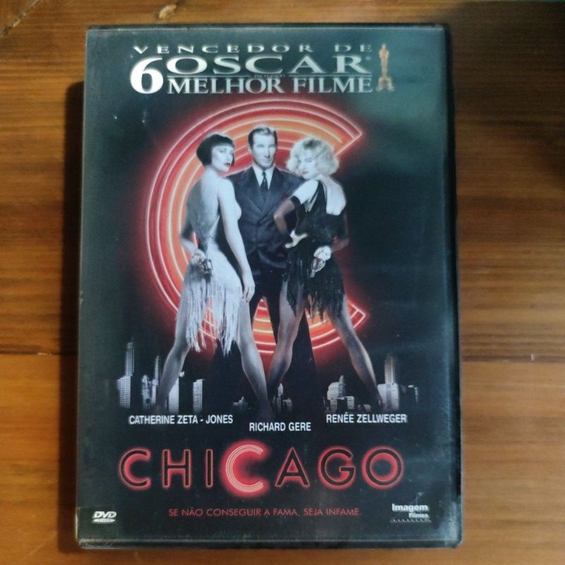 DVD Original Chicago - Richard Gere, Catherine Zeta-Jones e Renée Zellweger