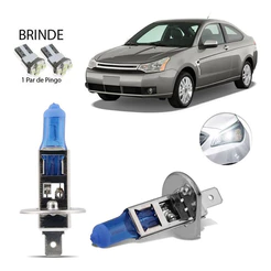 Lampada Super Branca Farol Alto 8500k Ford Focus 2004-2016